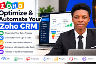optimize and automate your zoho CRM