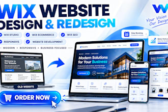 design wix website design, wix website redesign wix website development wix web