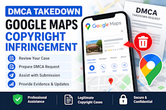 submit a dmca takedown request for copyright infringement