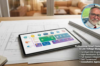 design smart home automation and low voltage wiring plans