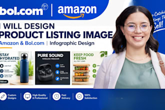 bol infographic design amazon product listing or bol listing image design