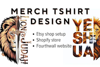 setup fourthwall etsy shopify print on demand gelato prodigi merch tshirt design