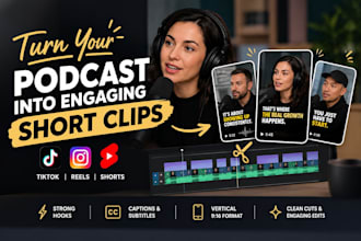 repurpose your podcast into short form clips