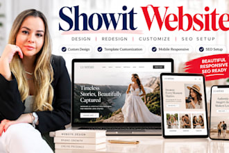showit website, showit template, showit website redesign, showit customization