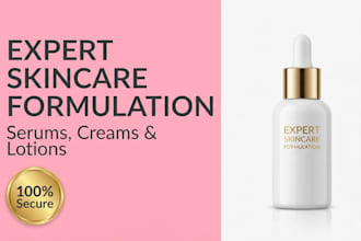 create commercial skincare formulations and cosmetic recipes