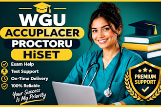assist with hesi, ati teas 7, wgu, sophia, straighterline