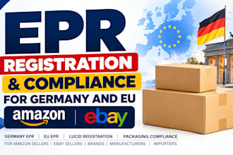 epr registration and compliance for germany and eu, epr for amazon seller ebay