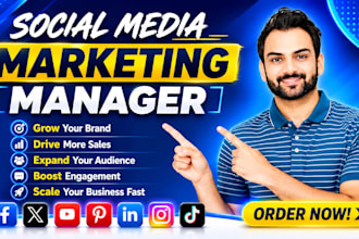 be your social media manager and content creator for instagram facebook