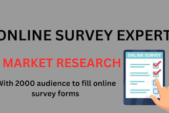 conduct online survey respondents to fill online survey questionnaire or polls