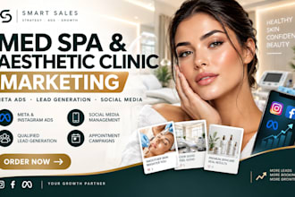 do med spa, aesthetic clinic and skincare brand marketing with meta ads