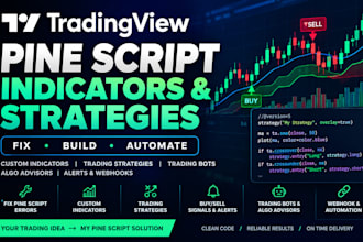 fix code tradingview indicator strategy pinescript trading bot algo advisor
