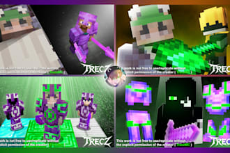 make you a pvp minecraft thumbnail
