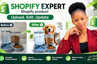 upload products to shopify and edit product