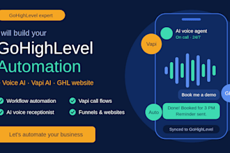 build gohighlevel automation, gohighlevel voice ai, vapi ai and ghl website
