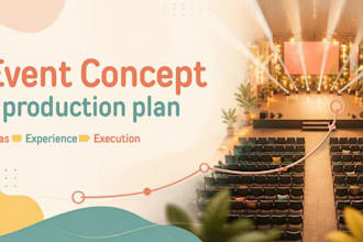 develop your event concept and production plan