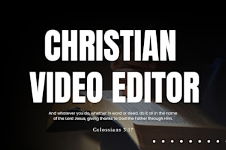 edit quality christian videos at low cost