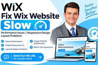 fix wix website slow performance issues responsive design layout problems