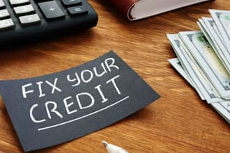fix credit report, charge off, late payment, inquiries remove, collection, score