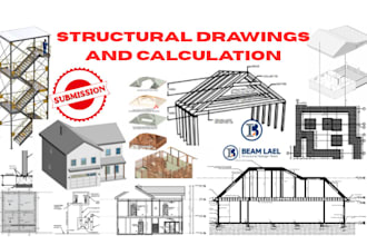 provide structural engineering drafting and load calculation support