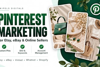 do pinterest marketing for your etsy shop and ebay store