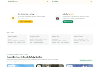 do classified ads web applications