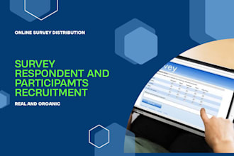 recruit target respondent and participants for survey forms and polls