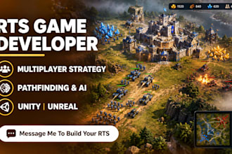 rts game developer build rts game strategy game rts game multiplayer rts game