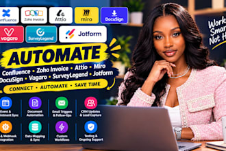 automate confluence zoho invoice attio miro docusign vagaro surveylegend jotform