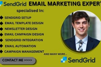 setup sendgrid email template sendgrid email marketing sendgrid integration