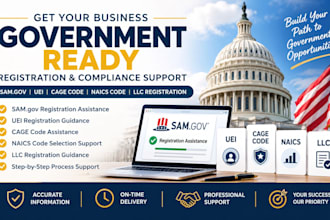 do sam gov nonprofit registration, llc registration, cage code, uei, naics code
