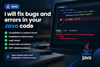 fix errors in your java code