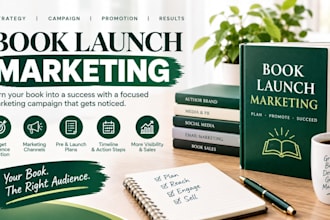 book launch marketing, book launch campaign, launch marketing strategy