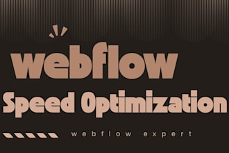 optimize your webflow website speed and core web vitals