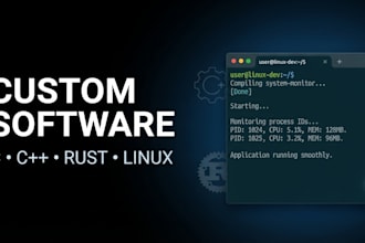 develop software using c and rust