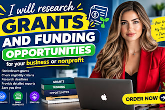 research grants and funding opportunities for your business or nonprofit