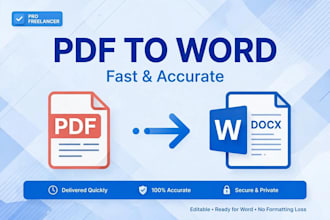 convert pdf to word retype scanned images to word