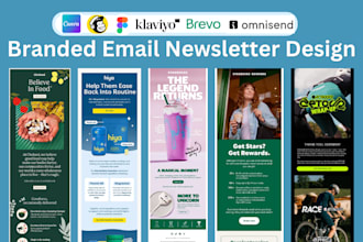 design canva figma to klaviyo brevo mailchimp email campaign template newsletter