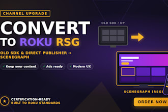 convert your old roku channel to scenegraph rsg