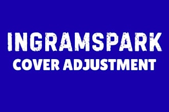 fix and adjust your cover to pass ingramspark print validation