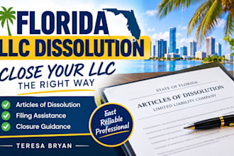 file your florida llc articles of dissolution and close it properly