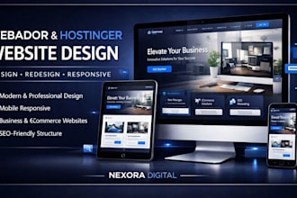 design webador website webador redesign and hostinger website design