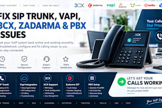 fix sip trunking sip trunk vapi 3cx zadarma voip p1 autodialer pbx sip trunk