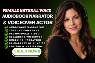 narrate christian novel, female character voiceover actor, acx audiobook editor