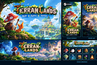 do steam capsule art game storefront steam banner cover art and game page assets