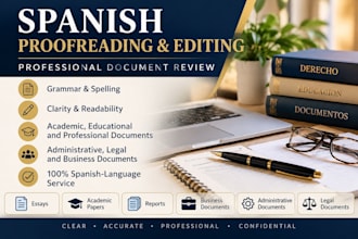 review and edit spanish documents professionally