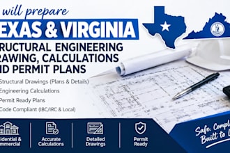 be your structural engineer for permit plans