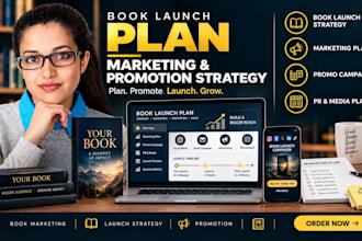 do book launch plan, book marketing plan, launch strategy, promo plan, pr plan