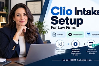 set up clio client intake automation for your law firm