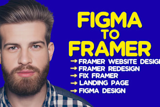 figma to framer website, design framer website redesign framer build fix framer