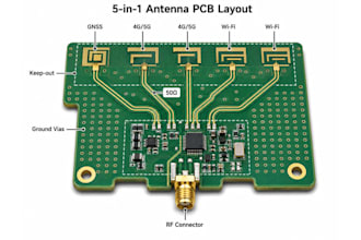 design rf antenna pcb and impedance matching for wireless devices